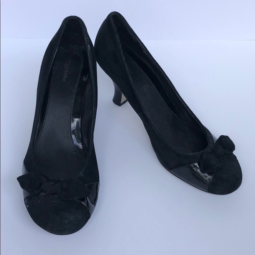zigisoho black heels sz11